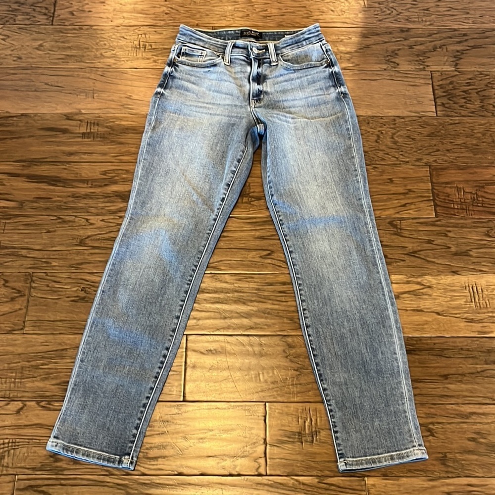 Judy Blue Light Blue Boyfriend Jeans